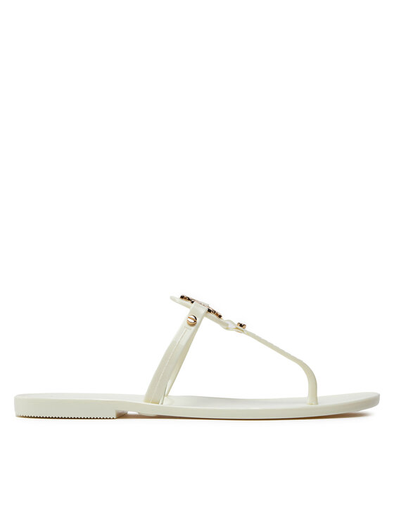 Шлепанцы Mini Miller Flat Thong 51148678 Tory Burch, белый