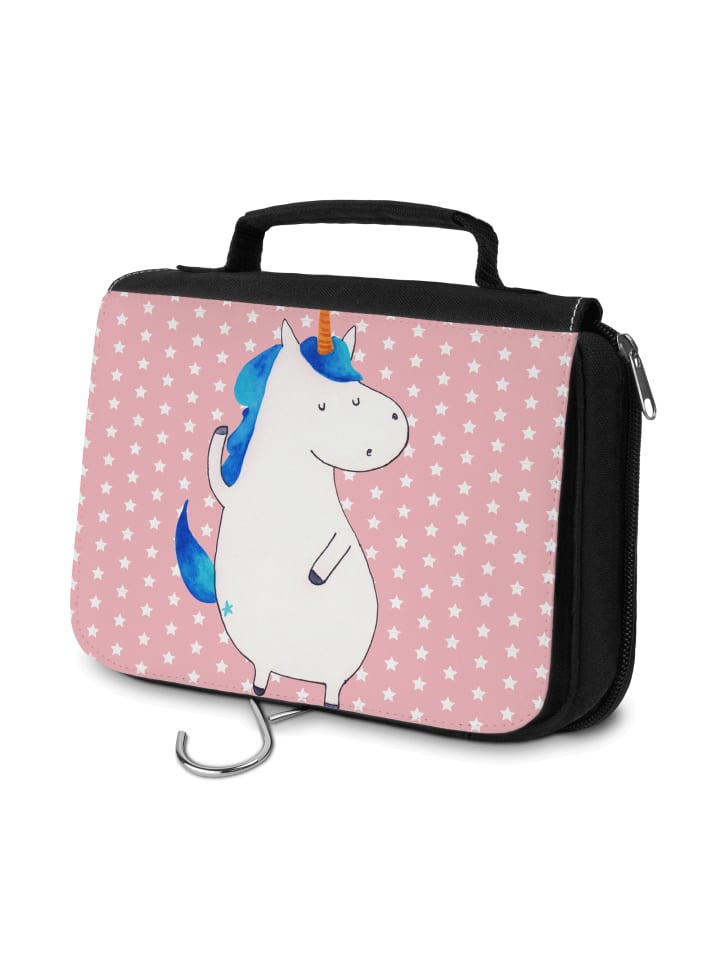 

Mr. & Mrs. Panda Мужская пляжная сумка с единорогом без надписи, пастельно-красного цвета