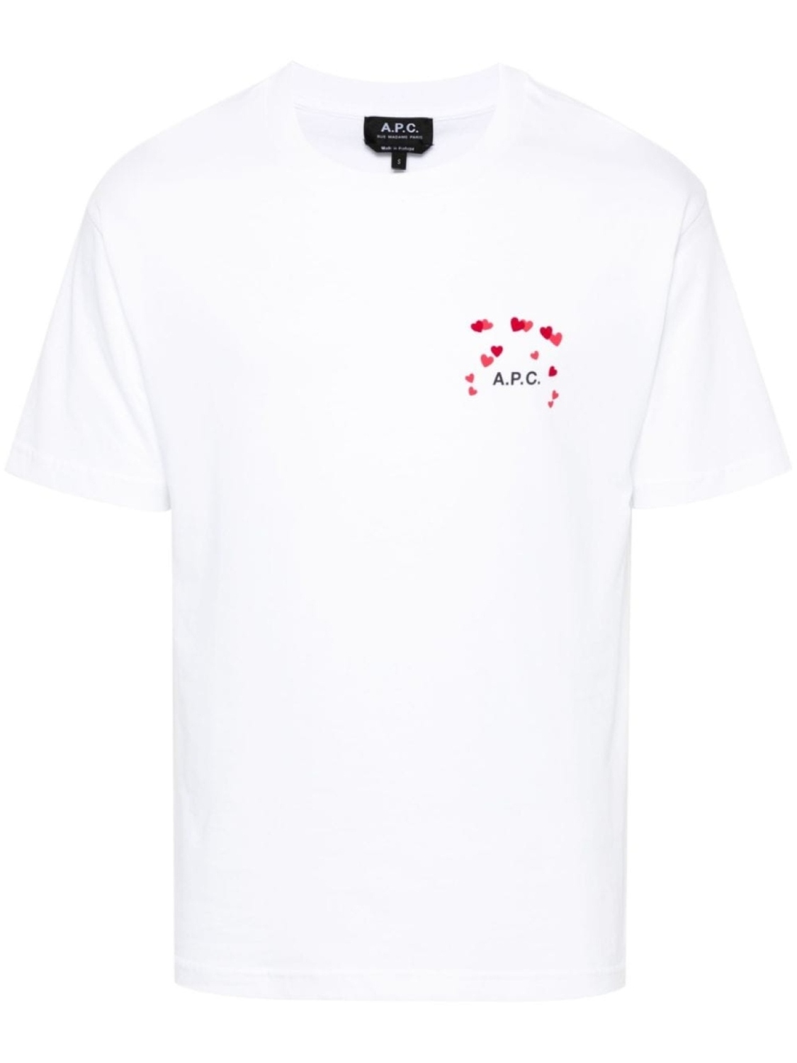 

A.P.C. футболка с логотипом, белый