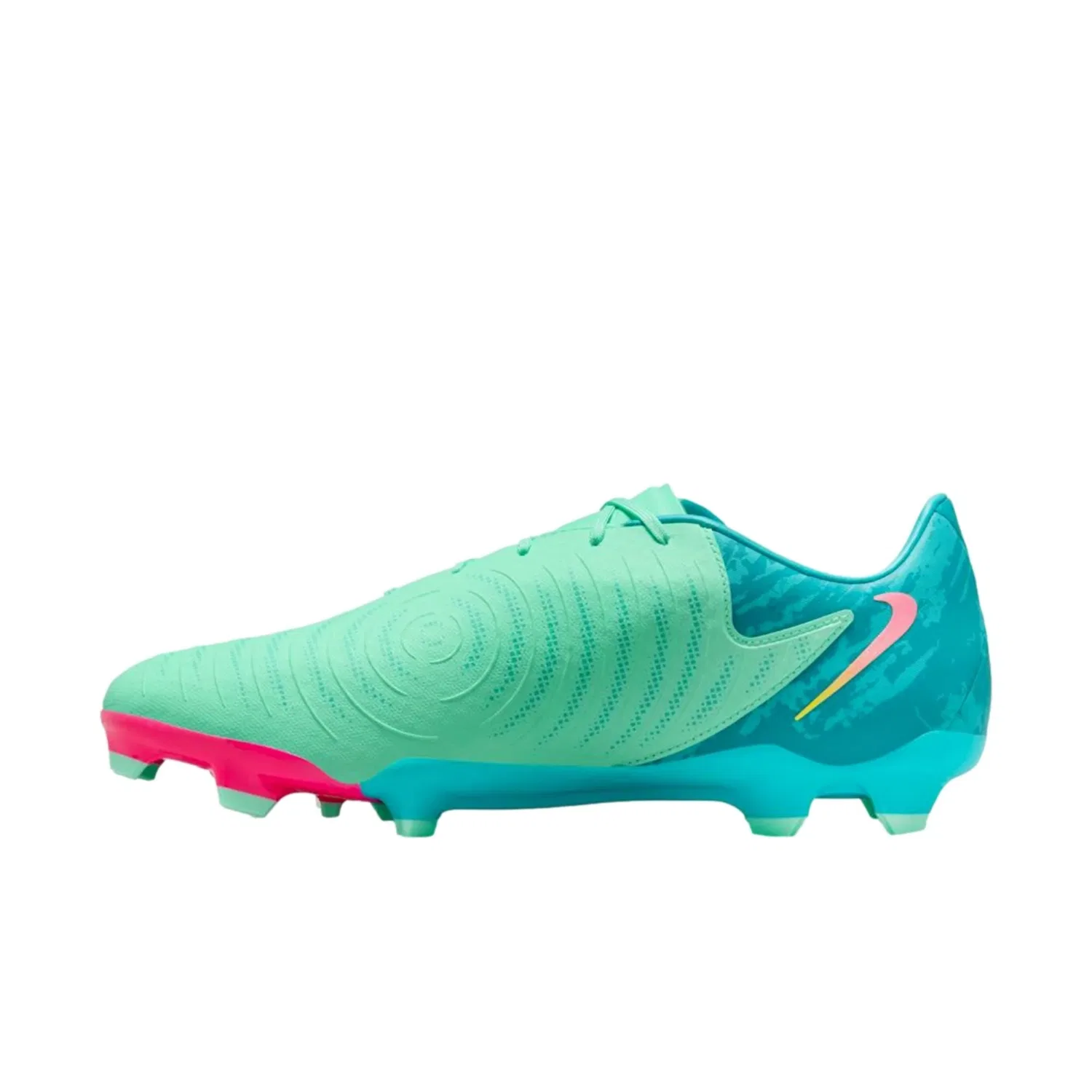 Мужские кроссовки Nike Phantom GX II Academy LV8 FG/MG Green Glow/Black FJ2553-300 — фото 2