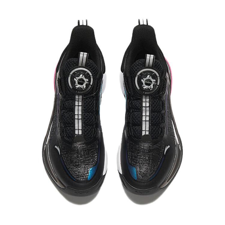 Детские баскетбольные кроссовки Kids Low-top Black Anta Kids, черный — фото 3