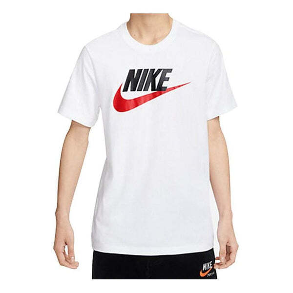

Футболка спортивная одежда брендовая марка футболка Nike, белый
