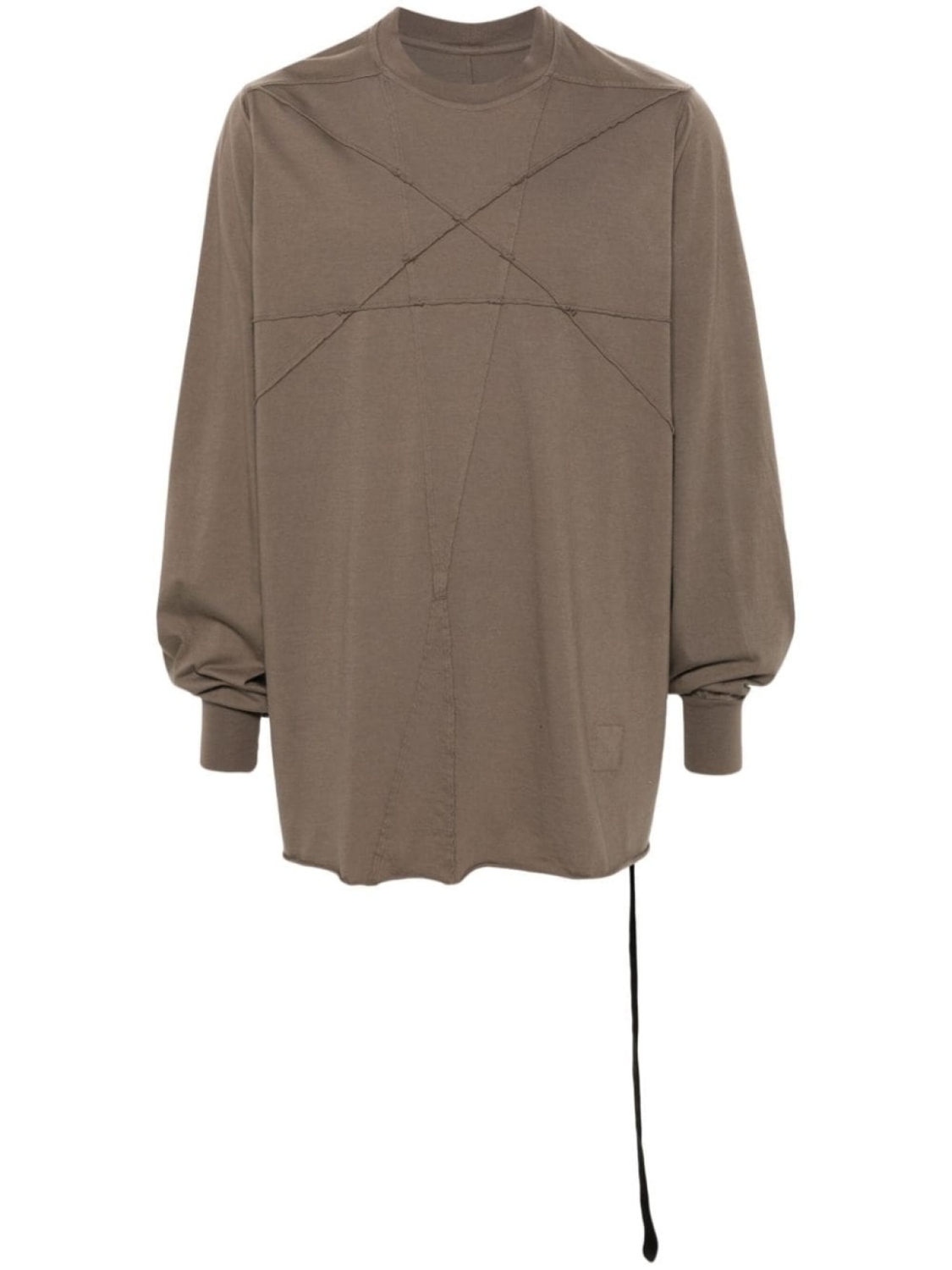 

Rick Owens DRKSHDW футболка Jumbo LS, коричневый