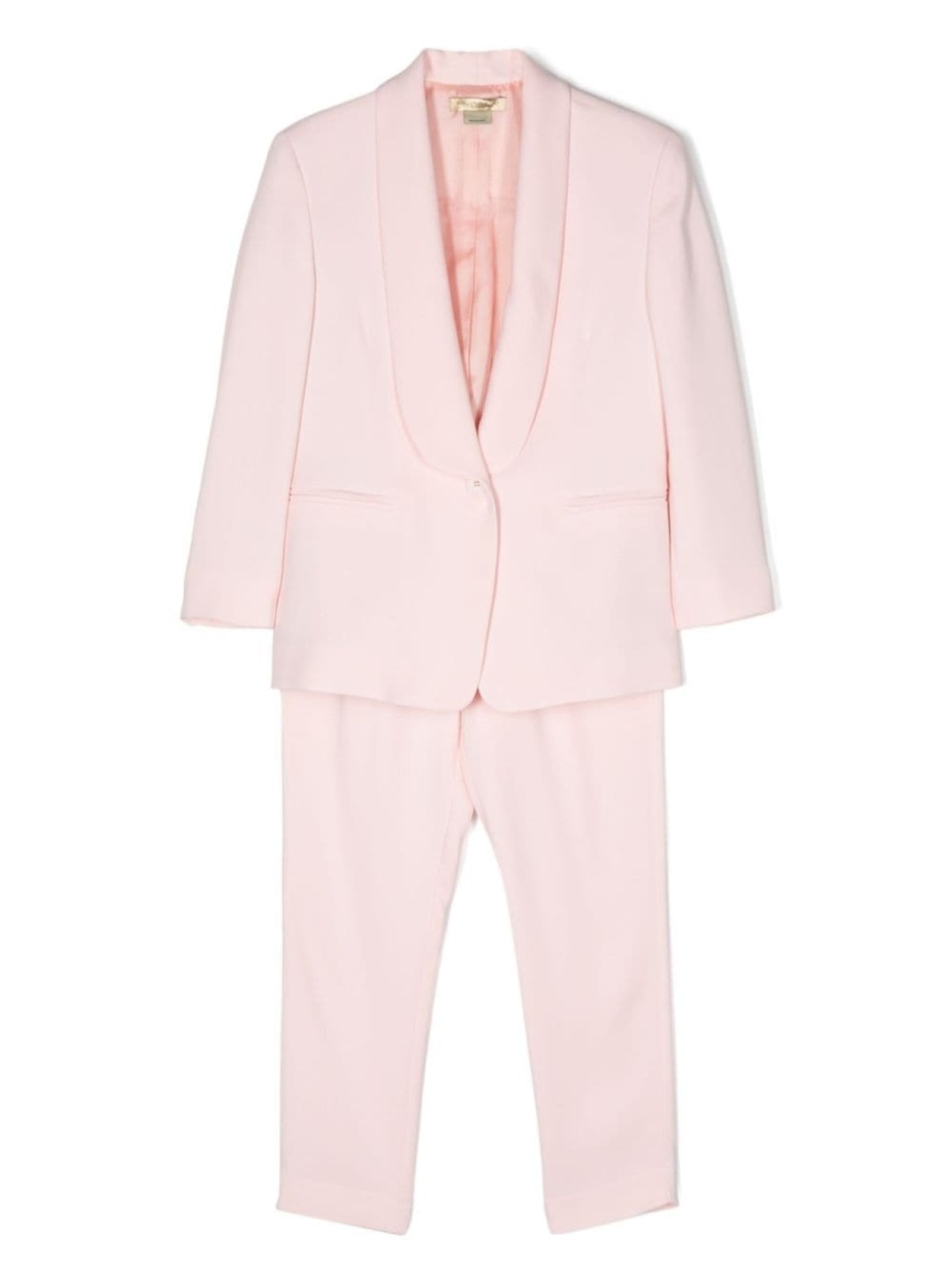 

Stella McCartney Kids костюм с однобортным пиджаком, розовый