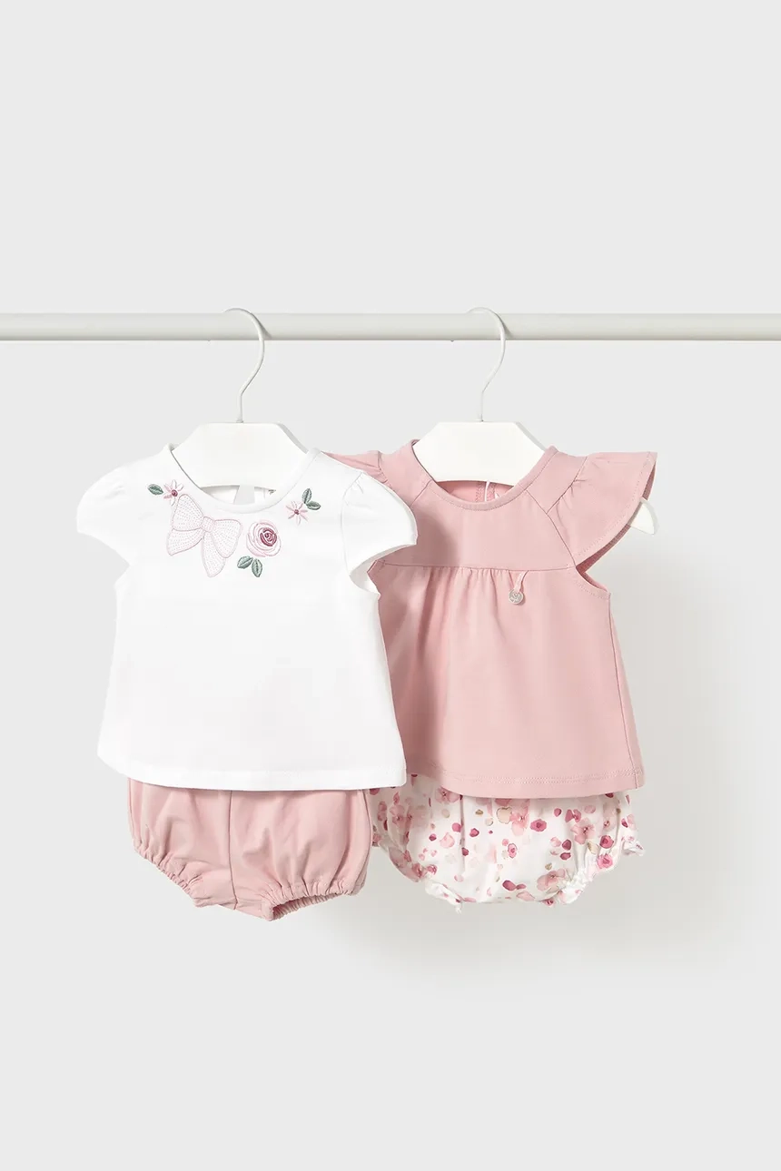 

Детский набор 2 шт Mayoral Newborn, розовый