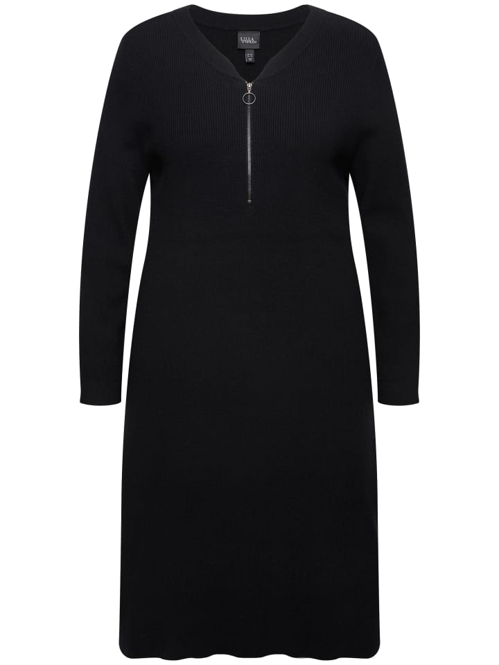 

Платье до колена Ulla Popken, черный