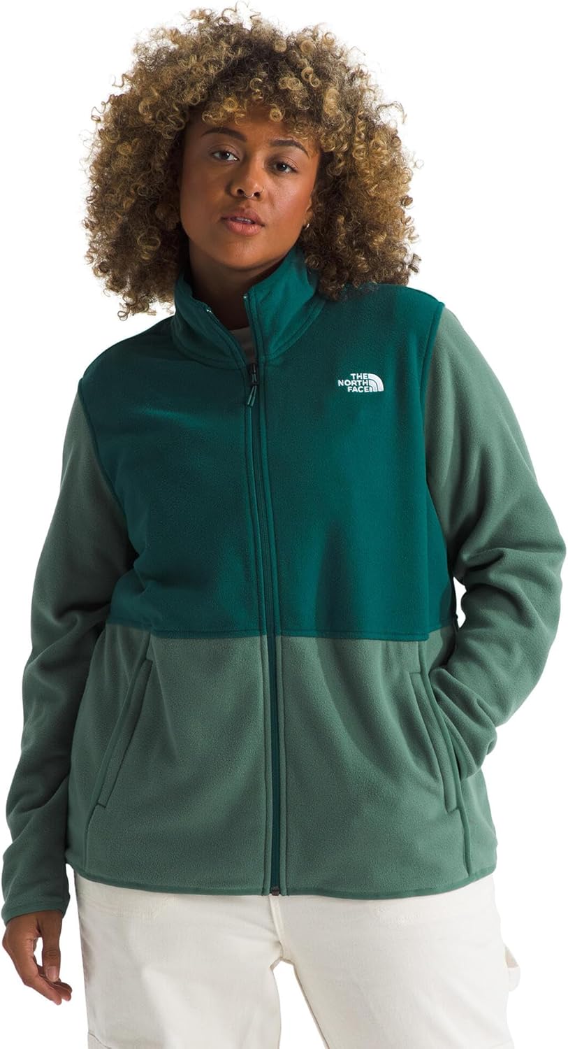 

The North Face Женская утеплённая куртка Glacier Fleece Plus, Duck Green/Deep Nori