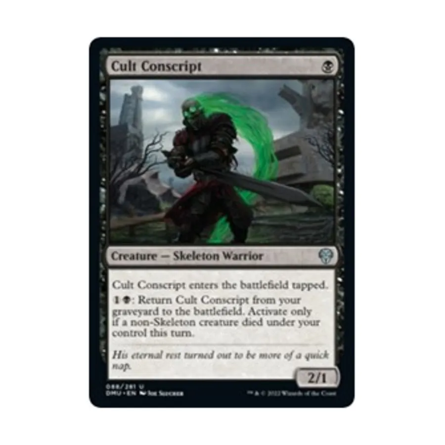 

CCG Призывник культа (U), MTG - Dominaria United