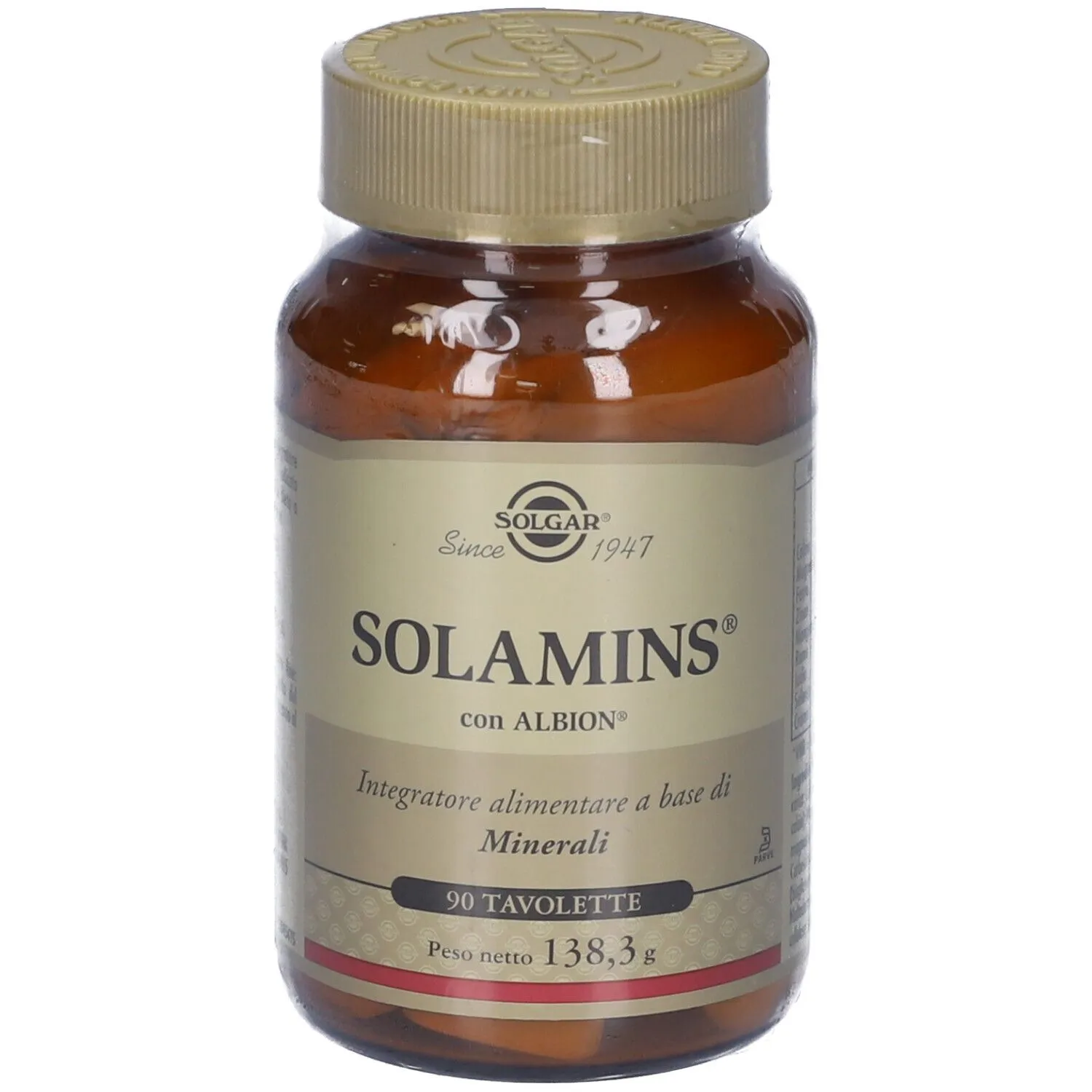 

Соламины 90Таб Минералы Solgar