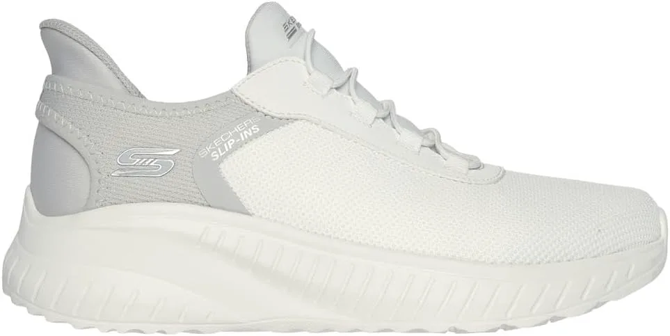 

Мужские кроссовки Skechers Squad Chaos - Прочные слипоны для легкой ходьбы без использования рук, белый