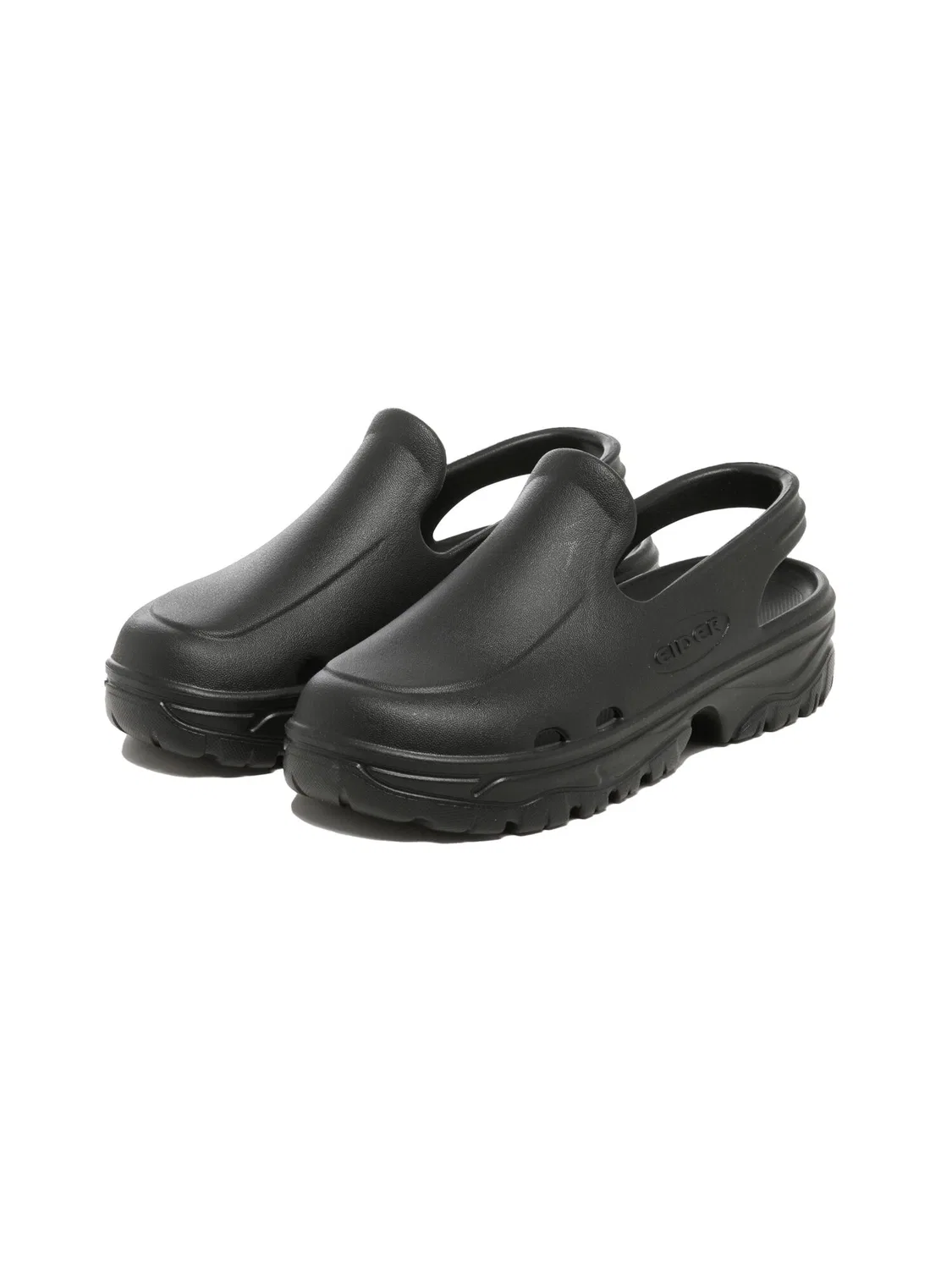 Мужские чёрные клоги Object от Eider