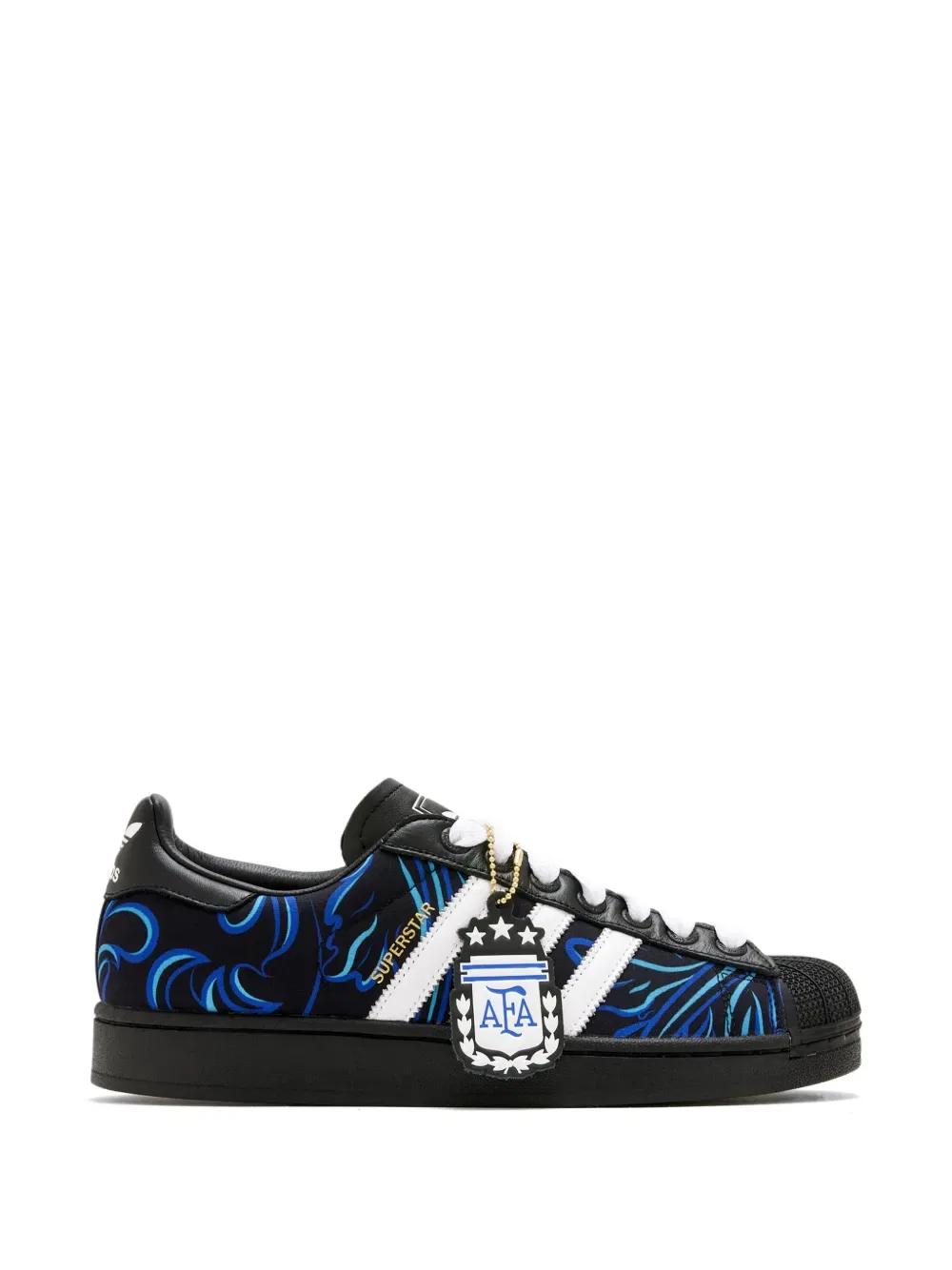 Кроссовки Superstar II Adidas, черный