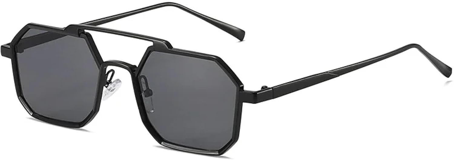 

Солнцезащитные очки с защитой от УФ-излучения UV400 | Металл, панк, стимпанк | Для женщин и мужчин | Для занятий спортом на открытом воздухе и вождения DSVIGF, C1black-black