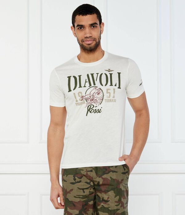 

Футболки Regular fit Aeronautica Militare, белый