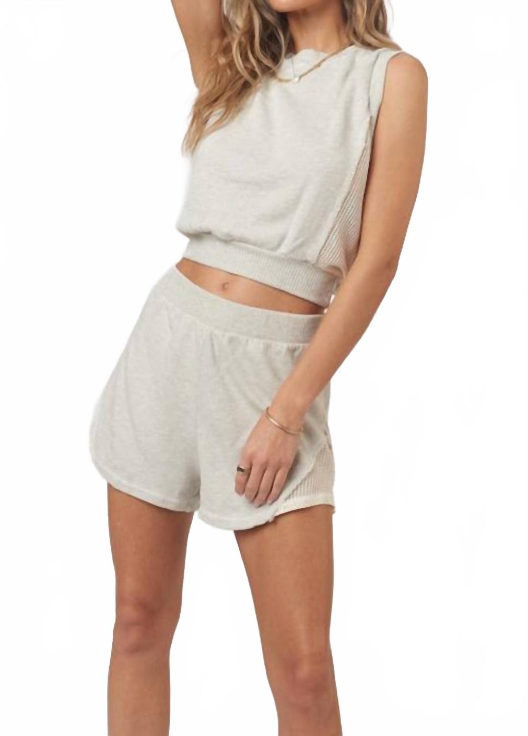 

Шорты Aster Seamed Short In Oat PROJECT SOCIAL T, Oat