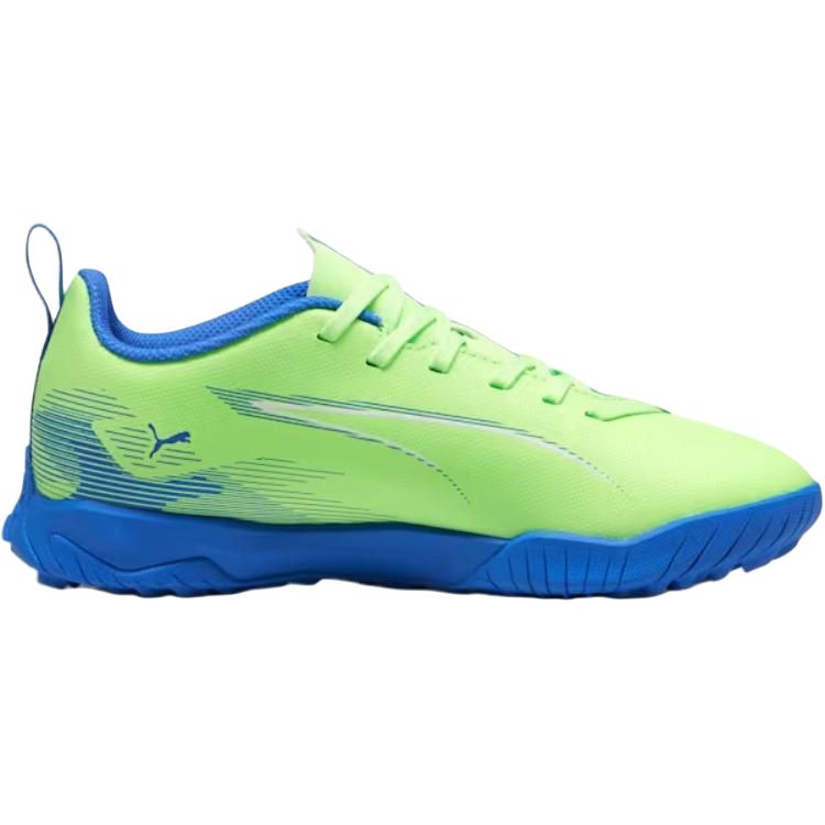 Низкие детские футбольные бутсы зеленые Kids' PUMA — фото 2