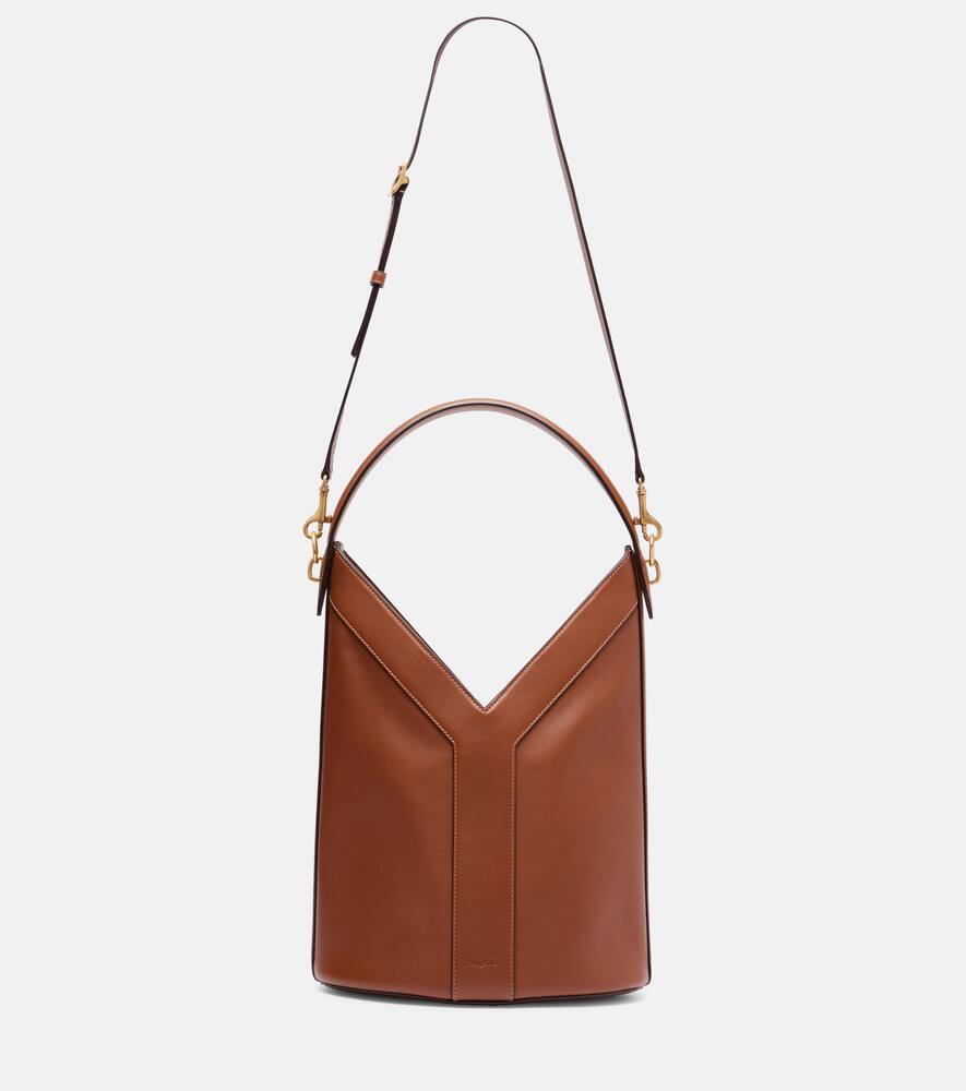 

Кожаная сумка-ведро Saint Laurent, Brick