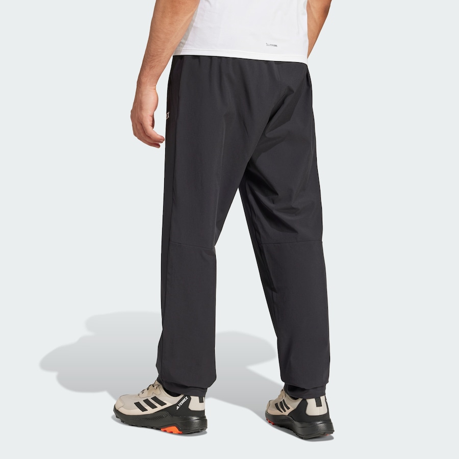 Облегающие брюки для активного отдыха ADIDAS TERREX Essentials, черный — фото 3