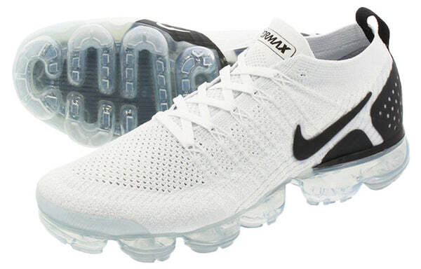 Кроссовки air vapormax flyknit 2 Nike, белый — фото 3