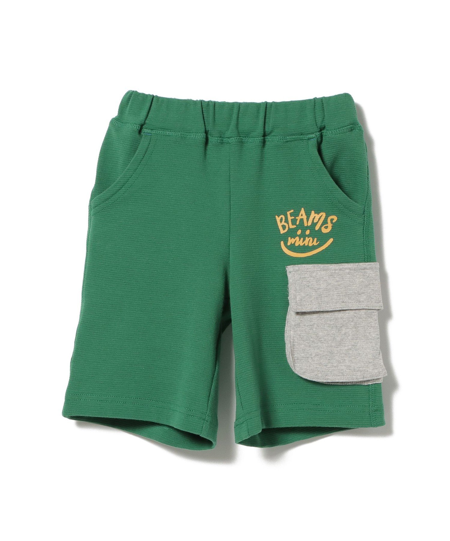 Шорты Ripple Smile (90-130 см) BEAMS mini, GREEN