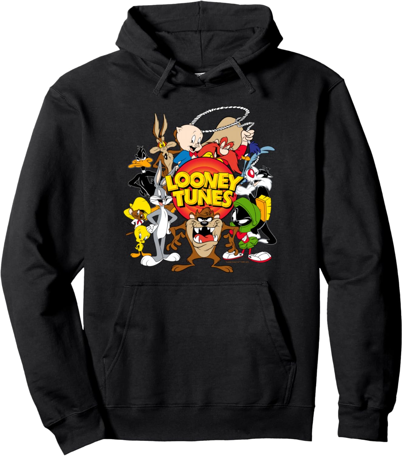 

Худи с изображением персонажей мультфильмов Looney Toons, черная (black 19-3911tcx), размер S Looney Tunes, Черный, Худи с изображением персонажей мультфильмов Looney Toons, черная (black 19-3911tcx), размер S Looney Tunes