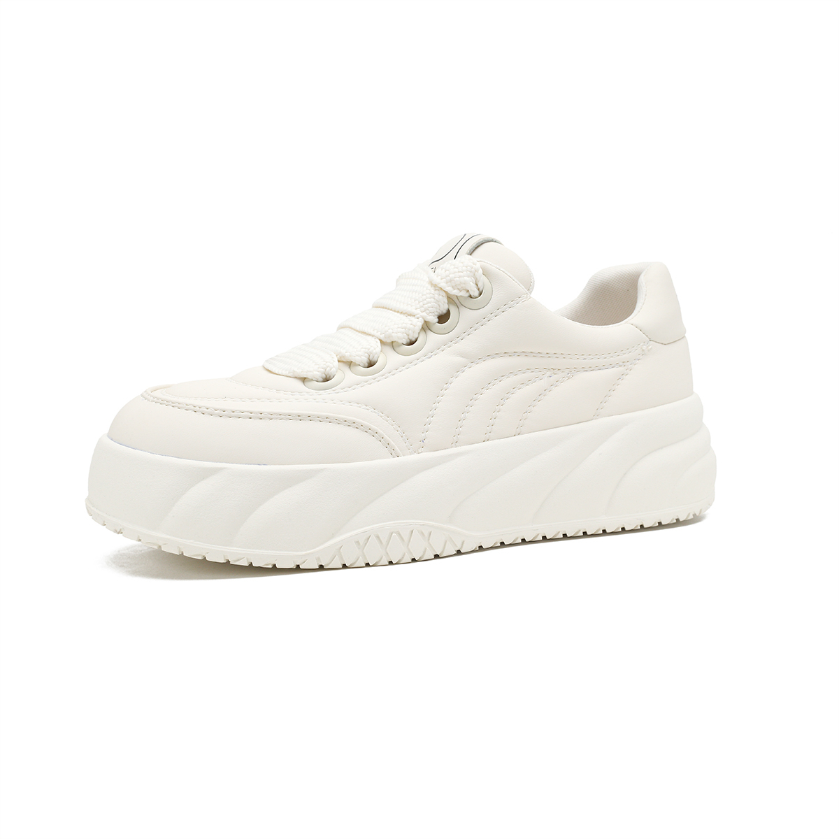 

Кроссовки D:FUSE SCANDINAVIA Skateboarding Shoes Women's Low-top Off White, цвет Off White