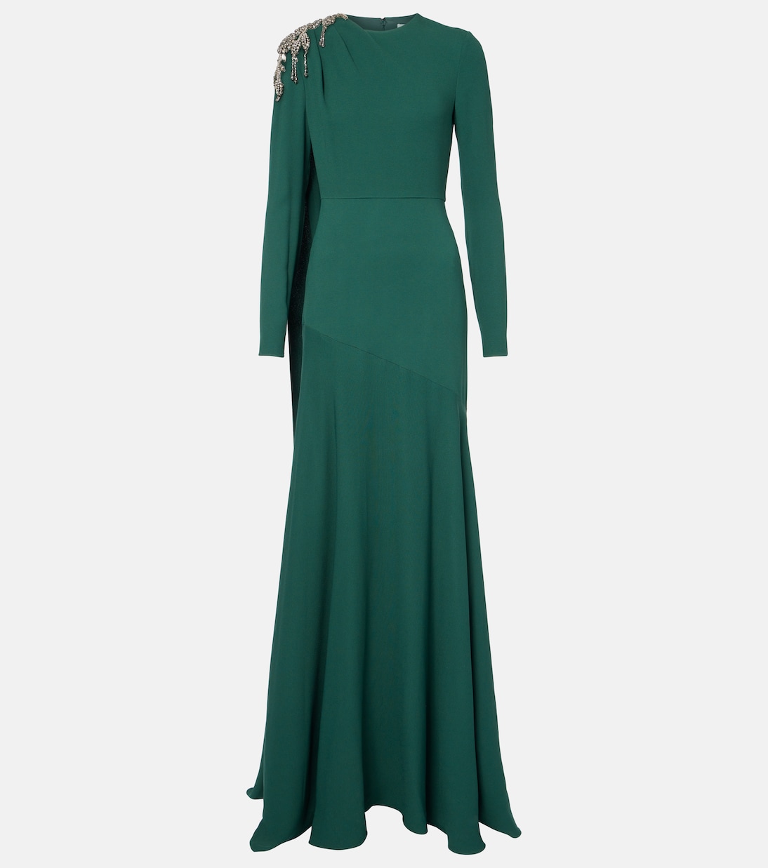 

Украшенное платье Erdem, Pine Green