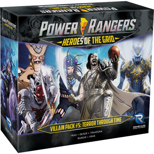 

Настольная игра Renegade Game Studios Power Rangers: Heroes of the Grid - Villain Pack #5 Terror Through Time