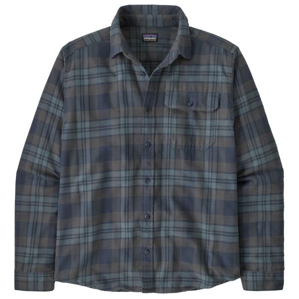 

Рубашка фланель фьордовая L/S lw - shirt Patagonia, синий