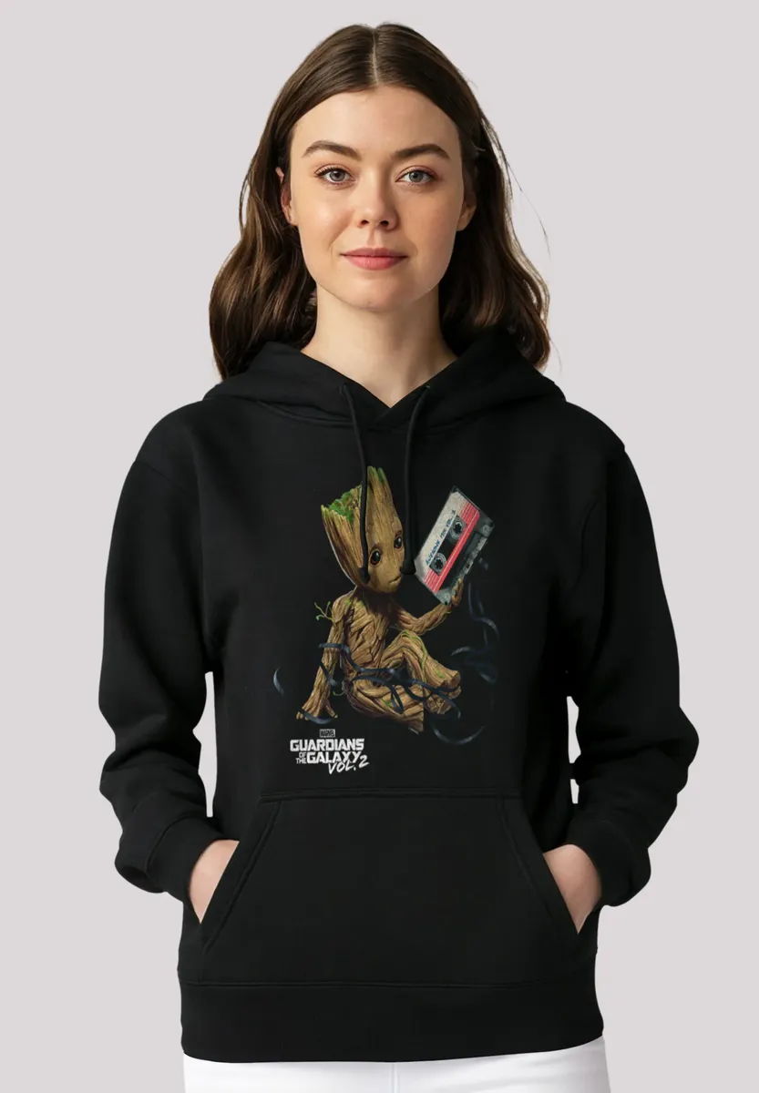 

F4NT4STIC Толстовка "Marvel Guardians Of The Galaxy Vol 2 Groot Tape", премиум качество, черный