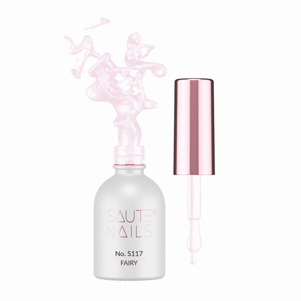 

Гибридный лак для ногтей s117 fairy, 8 мл Saute Nails, цвет s117 fairy