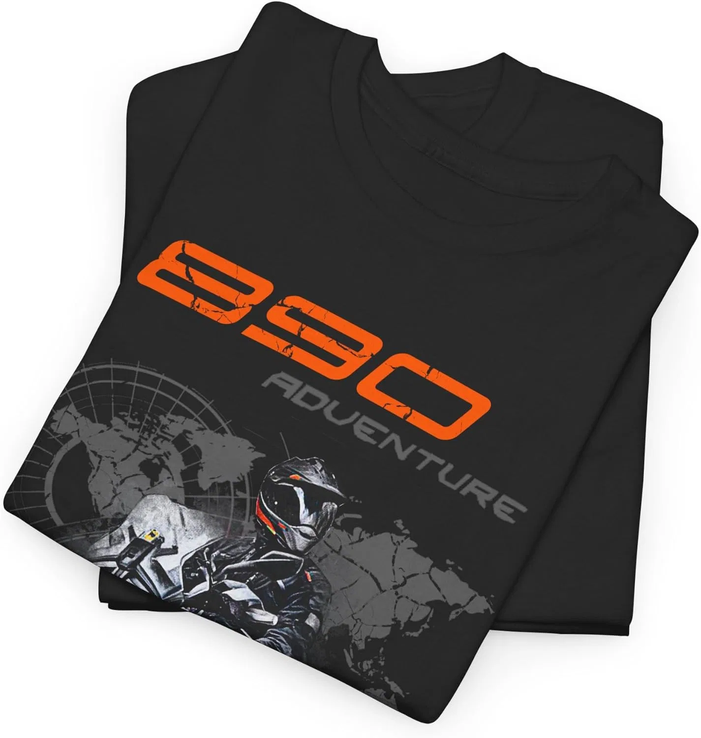 Футболка для владельцев 890 Adventure R - раллийная внедорожная версия - футболка для эндуро-мотоцикла 889cc — фото 4