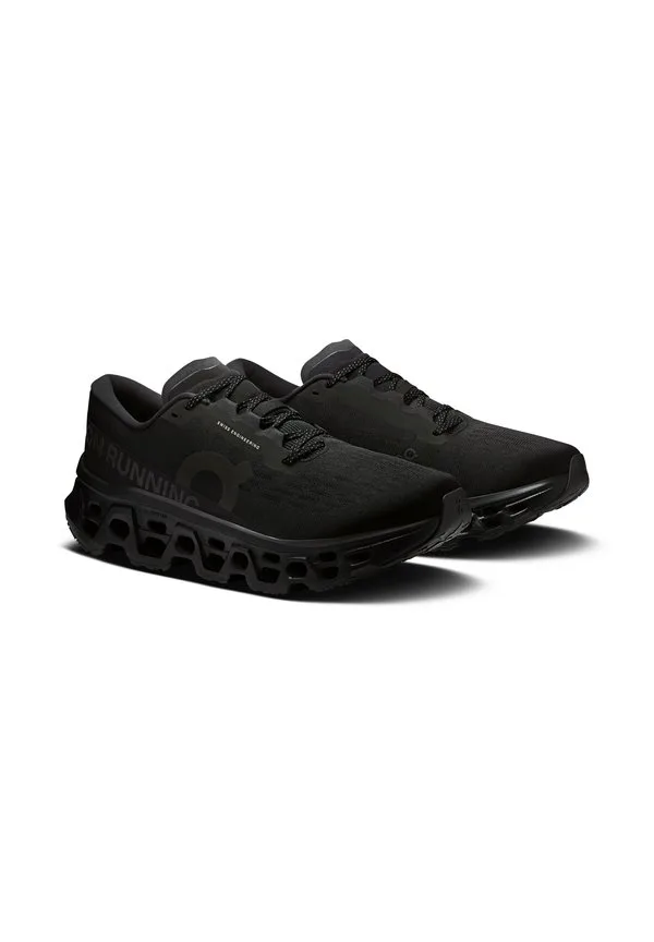 Кроссовки для бега по шоссе cloudmonster 3 с широкой колодкой On, Black Black — фото 2