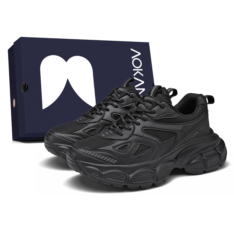 

Aokang Массивные кроссовки унисекс низкие, серебристые, золотые