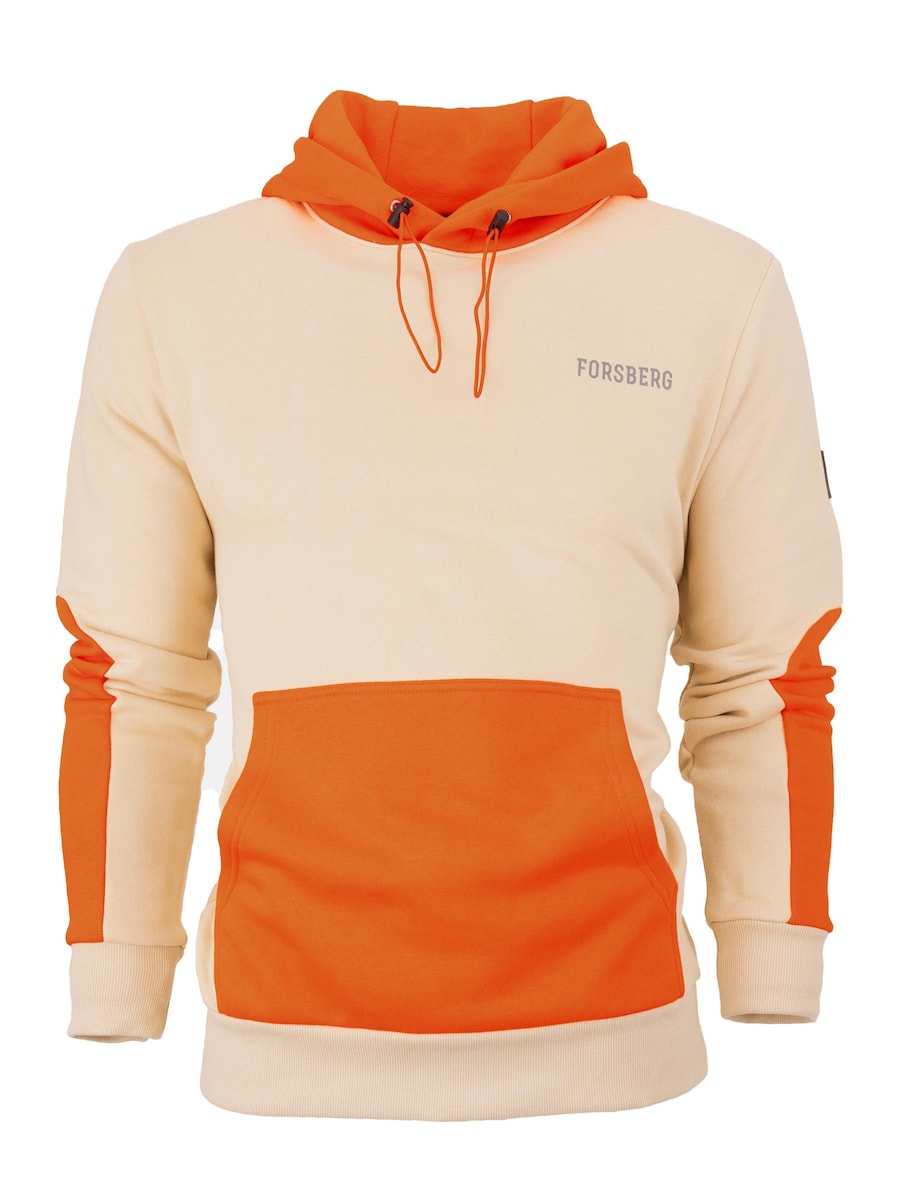 

Толстовка FORSBERG Hoodie mit reflektierendem Logo, бежевый