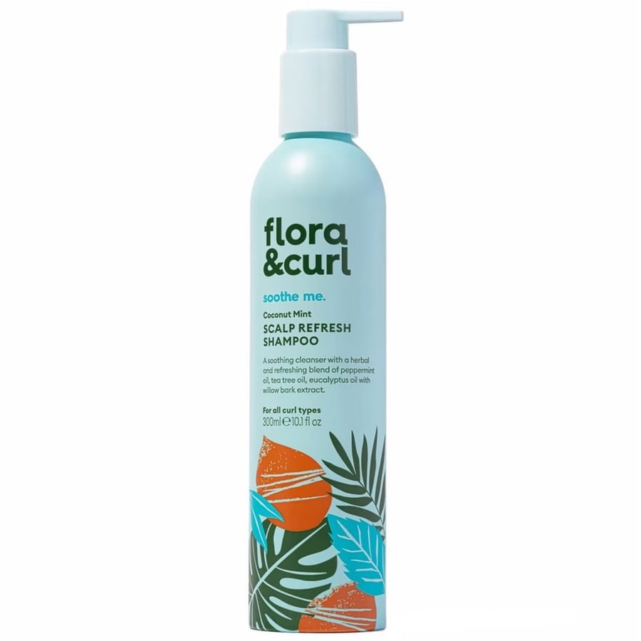 

Освежающий шампунь Flora & Curl Coconut Mint Scalp Refresh для вьющихся волос 300 мл inna