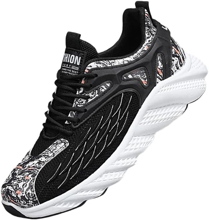 

Мужские дышащие спортивные кроссовки - легкая спортивная обувь для повседневного активного образа жизни Hoalox, черный