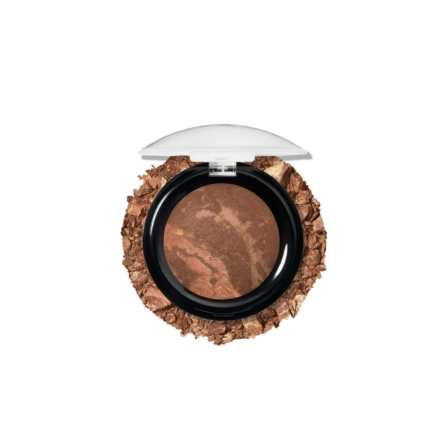 LAURA GELLER NEW YORK Award-Winning Baked Balance-n-Brighten To Go Travel Size Color Correcting Powder Foundation - Deep - Buildable Light to Medium Coverage - Demi-Matte Natural 45.36 г (1 шт.), 107 Deep - Travel Size