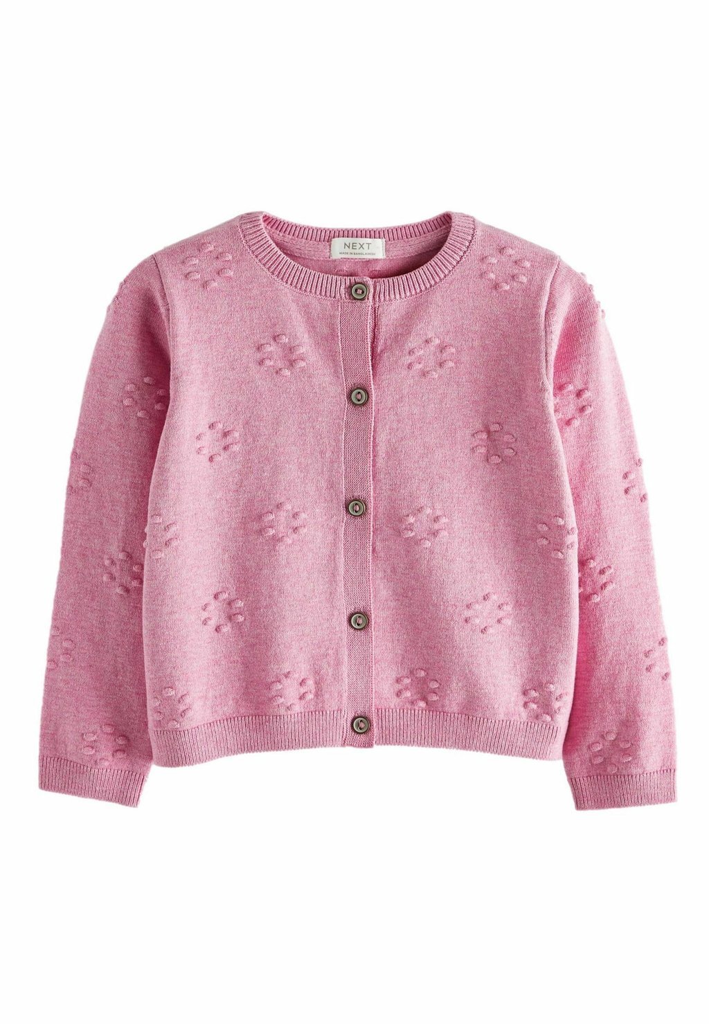 

Кардиган FLOWER BOBBLE REGULAR FIT Next, цвет pink