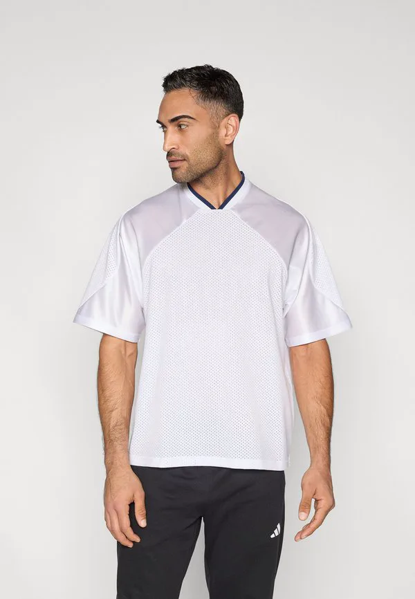 Футболка с принтом Adidas Sportswear, White/Night Indigo