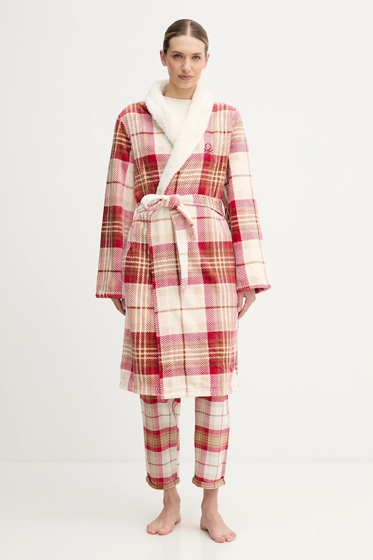 

Халат United Colors of Benetton, розовый