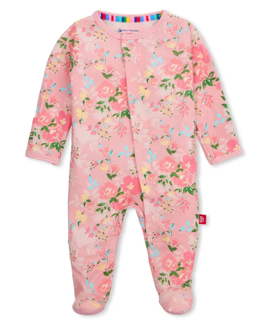 Детский боди-комбинезон с длинным рукавом Magnetic Me Ainslee, Pink
