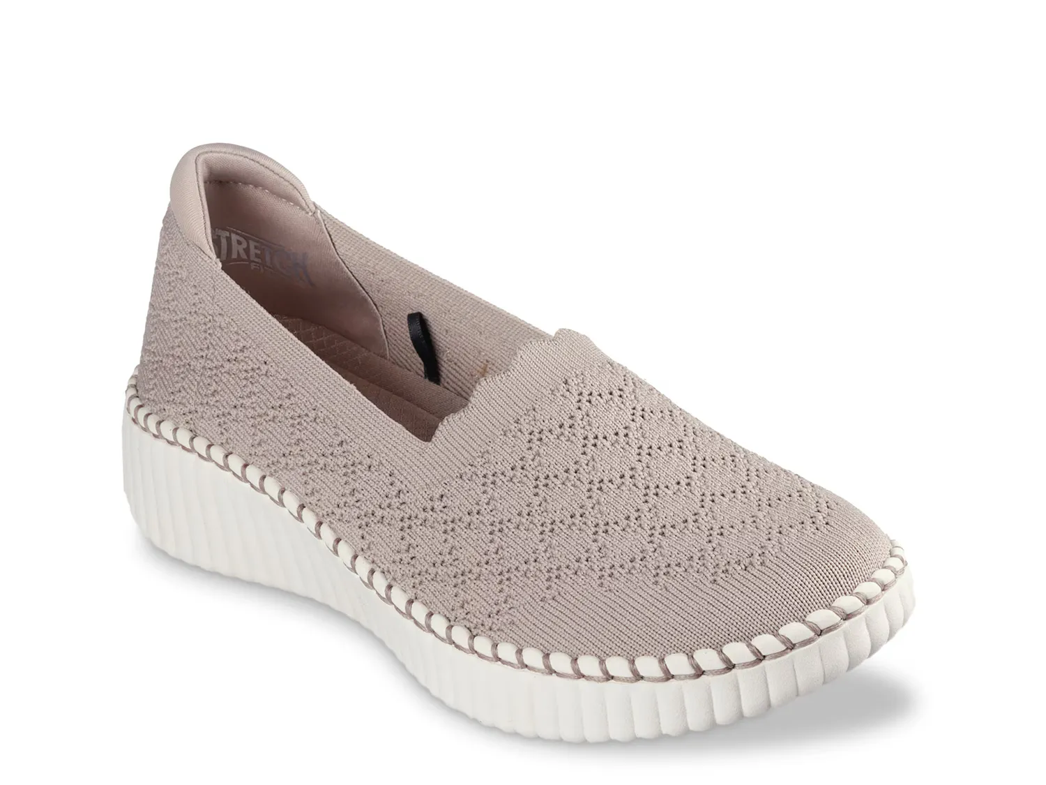

Слипоны Wilshire Blvd Slip-On Skechers, серо-коричневый