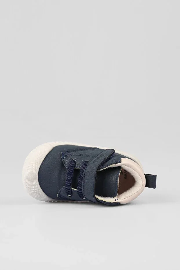 Детские ботинки для девочек с липучкой Vicco, Navy Blue — фото 3