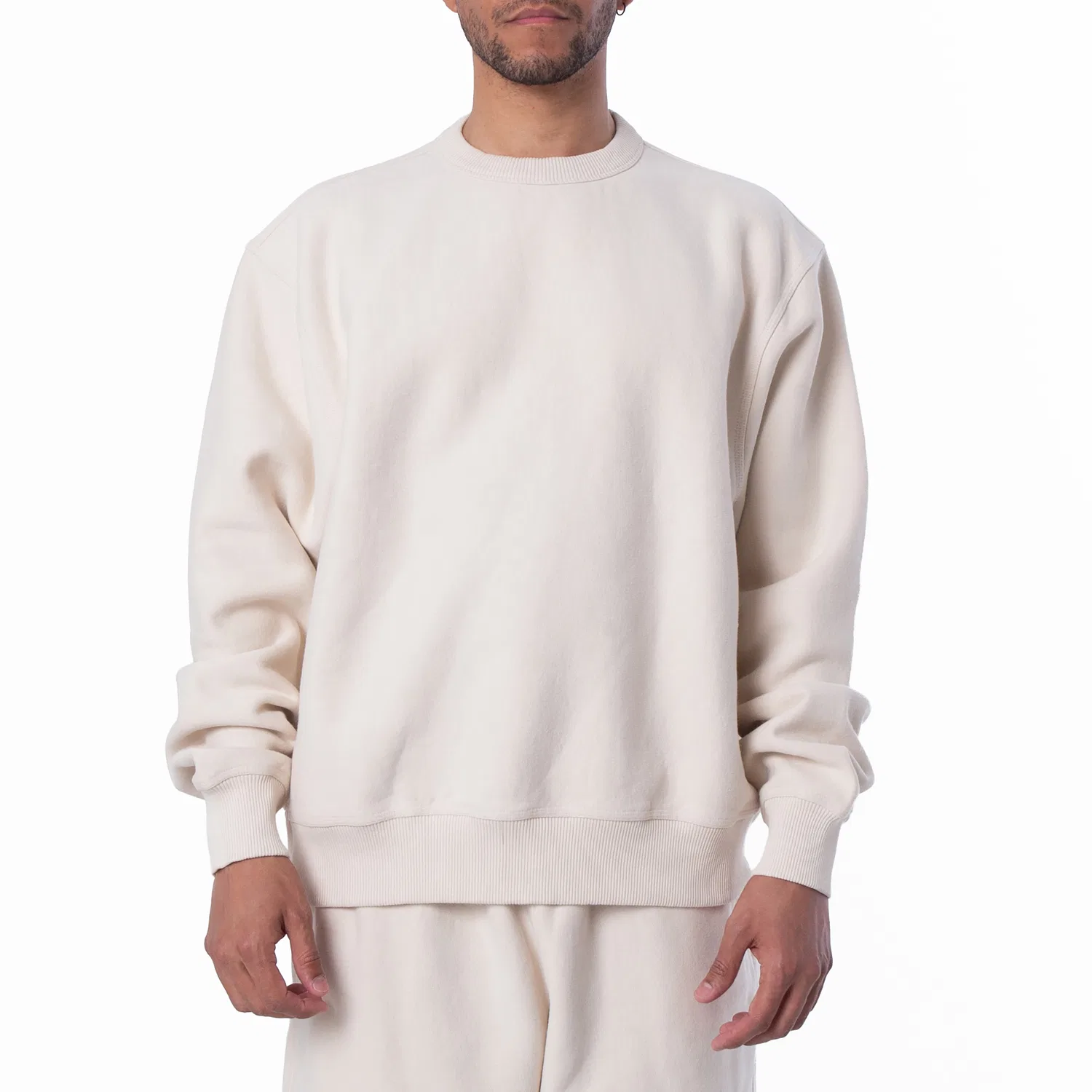 Свитшот Oversized Crew Neck Cotton Sweatshirt Burberry, Soap