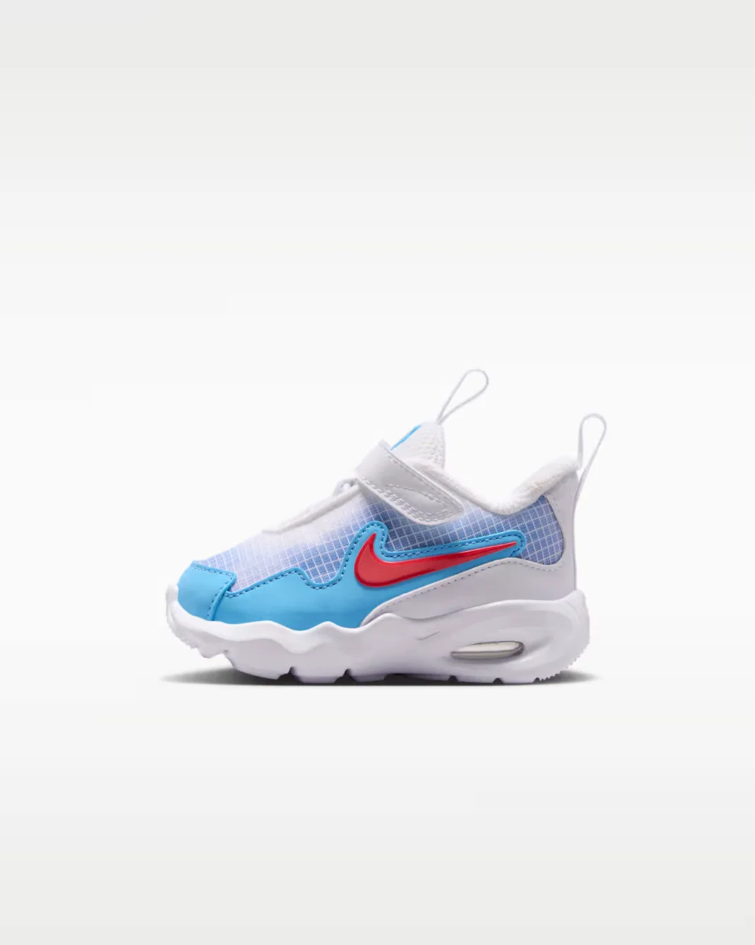 Детская/подростковая обувь Nike Air Max Nova, White/Aurora Blue/Football Blue/Fusion Red
