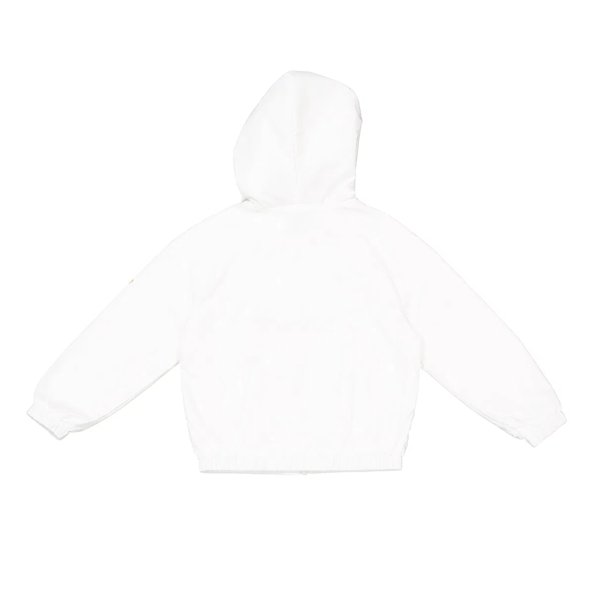 Куртка для мальчиков с капюшоном и принтом Moschino Boys Logo-Print Zip-Up Jacket Moschino, White — фото 2