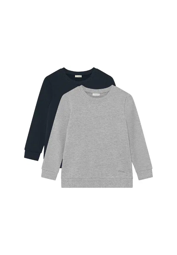 Комплект из 2 свитшотов Marl Misweatshirt Minymo Dark темно-синий