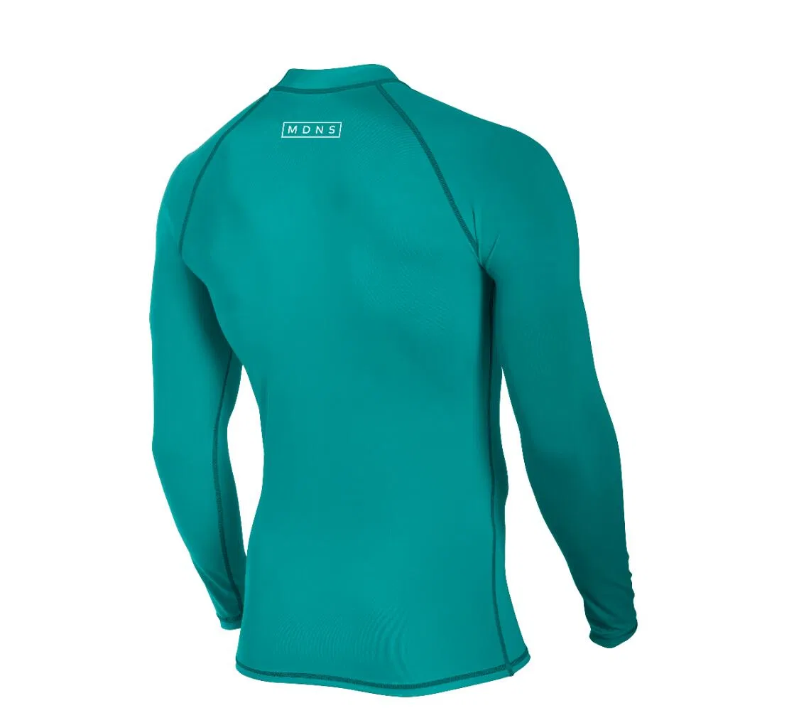 Детская футболка с длинным рукавом Colorblock UV-Shirt L/S UPF 50 Surf Baby Mdns, Grun — фото 3