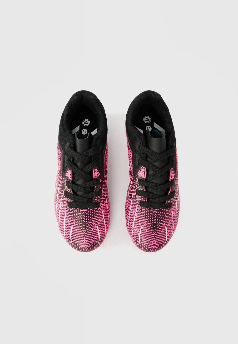 Футбольные бутсы Vini унисекс для твердого грунта Jako, Jet Black/Neon Pink — фото 4